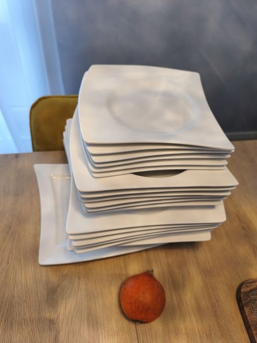 Veroni kolekcja Condor zastawa obiadowa kpl 20 szt. talerze salaterka