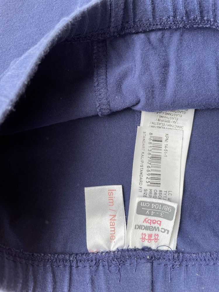 Legginsy z kokardką