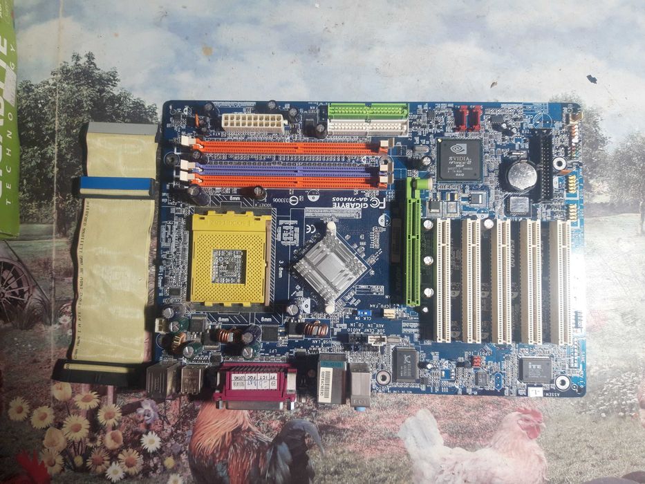 Płyta główna gigabyte K7 triton, stan nieznany