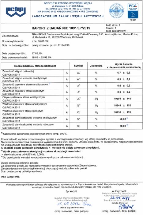 Pellet - POLSKI Producent