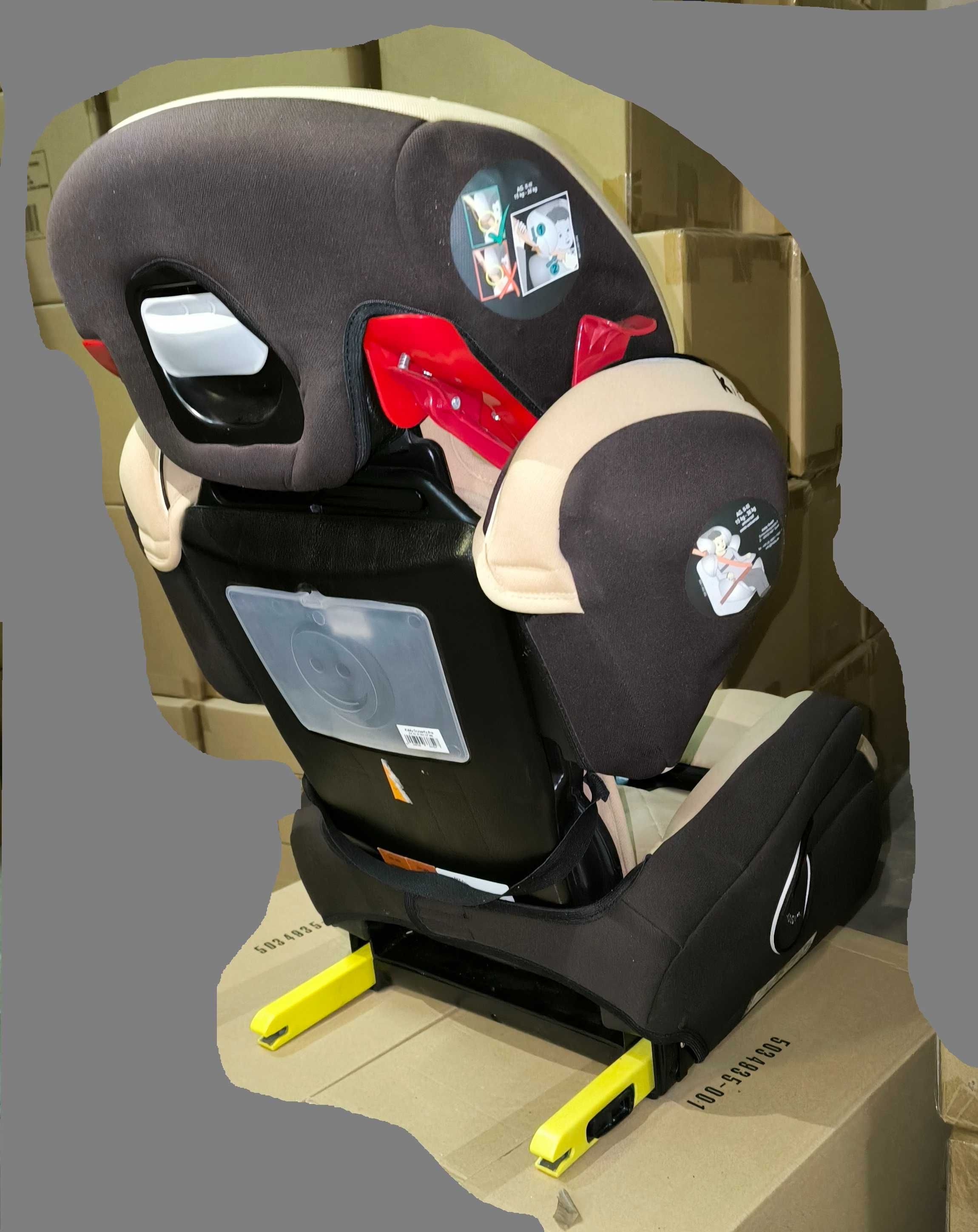 Автокрісло kiddy ІІ-ІІІ 15-36 кг isofix