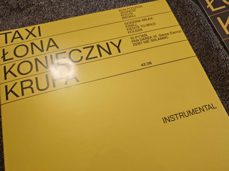 Łona Konieczny Krupa TAXI winyl pakiet tanio