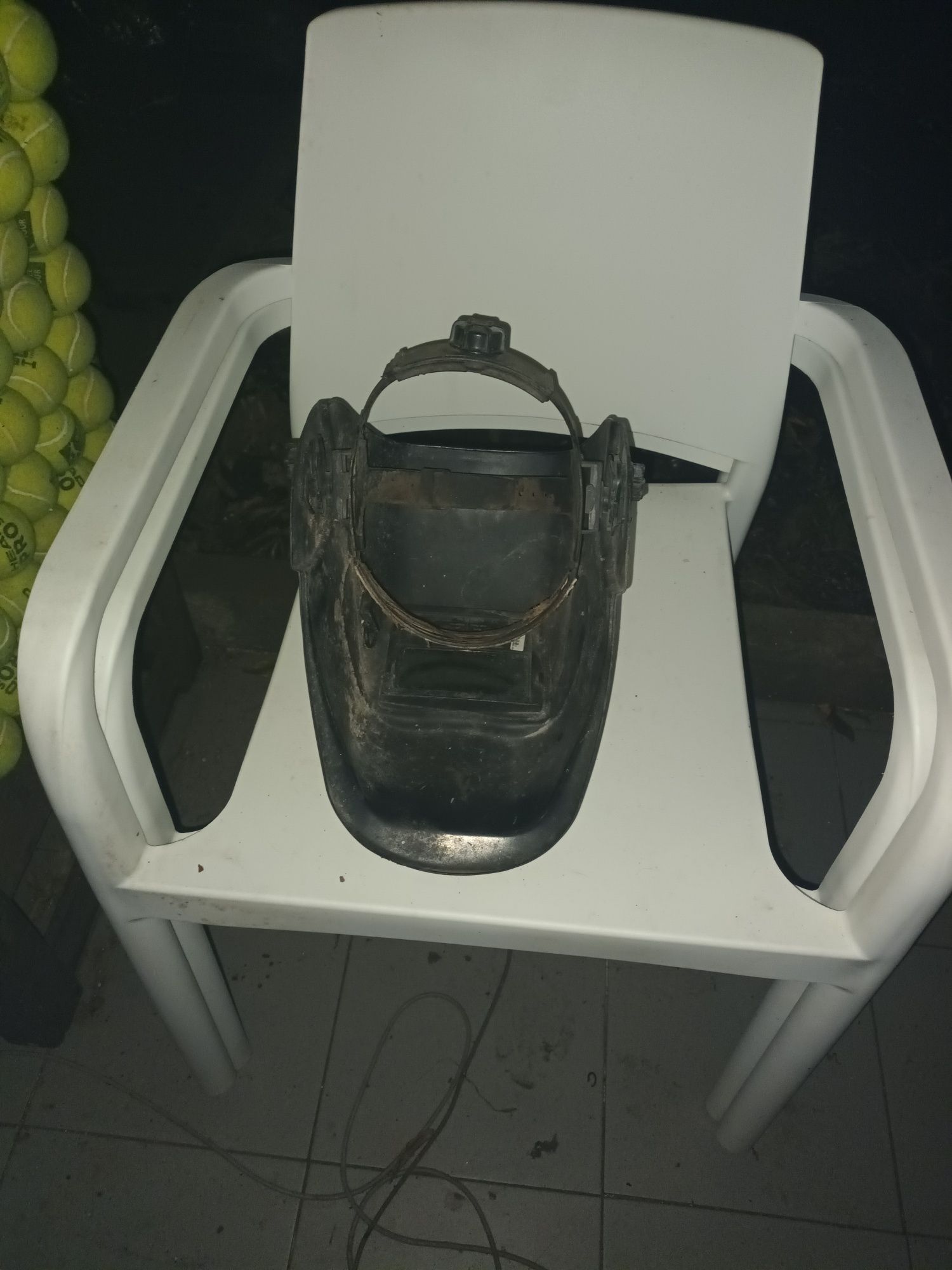 Capacete de soldador