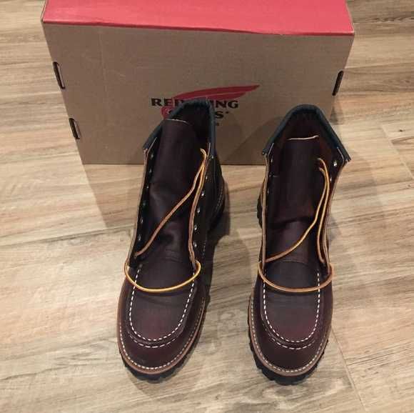 Новые ботинки Red Wing 8146 Roughneck Moc Toe Briar Oil Slick р-р 43