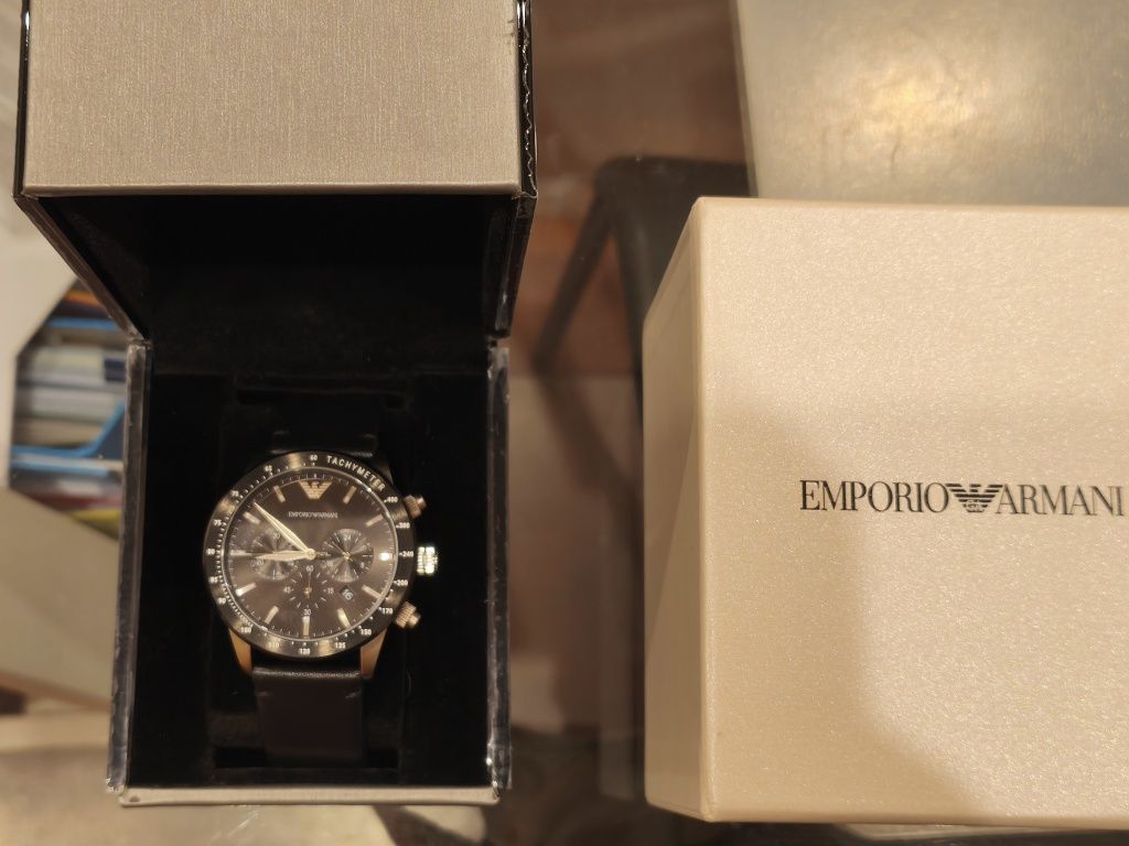 Relógio cronógrafo  Emporio Armani