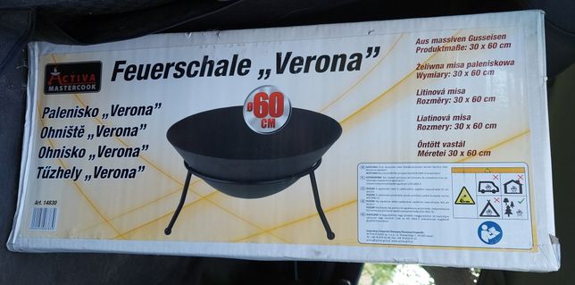 Palenisko żeliwne grill Verona 60cm