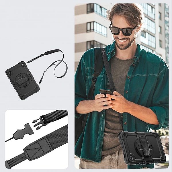 Tech-Protect Solid360 Galaxy Tab A9+ Plus 11.0 X210 / X215 / X216 Blac