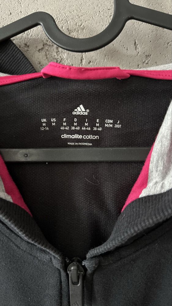 Bluza czarna Adidas 38 / M Polonia Warszawa