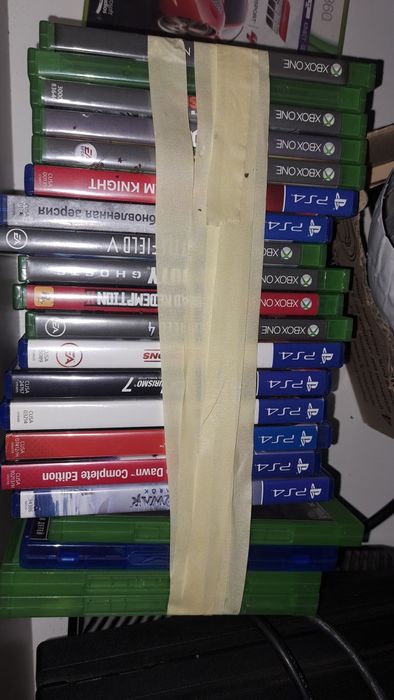 Диски xbox one та playstation 4 ціна за все