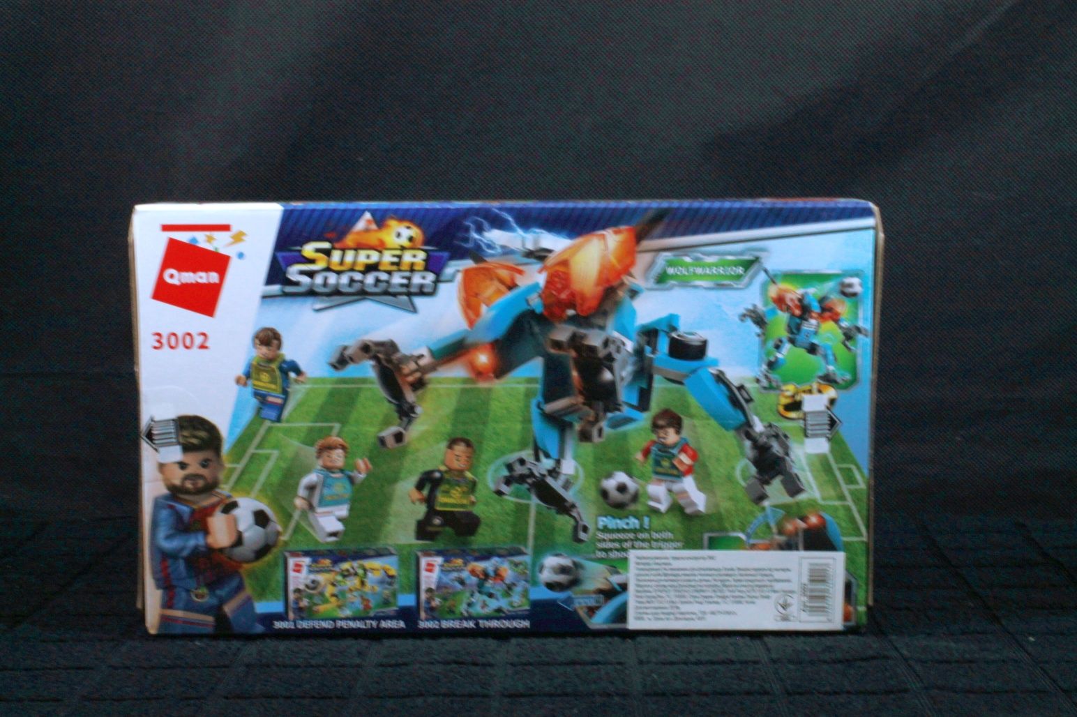 Enlighten Brick (Qman) Super Soccer Розрив лінії оборони (3002)