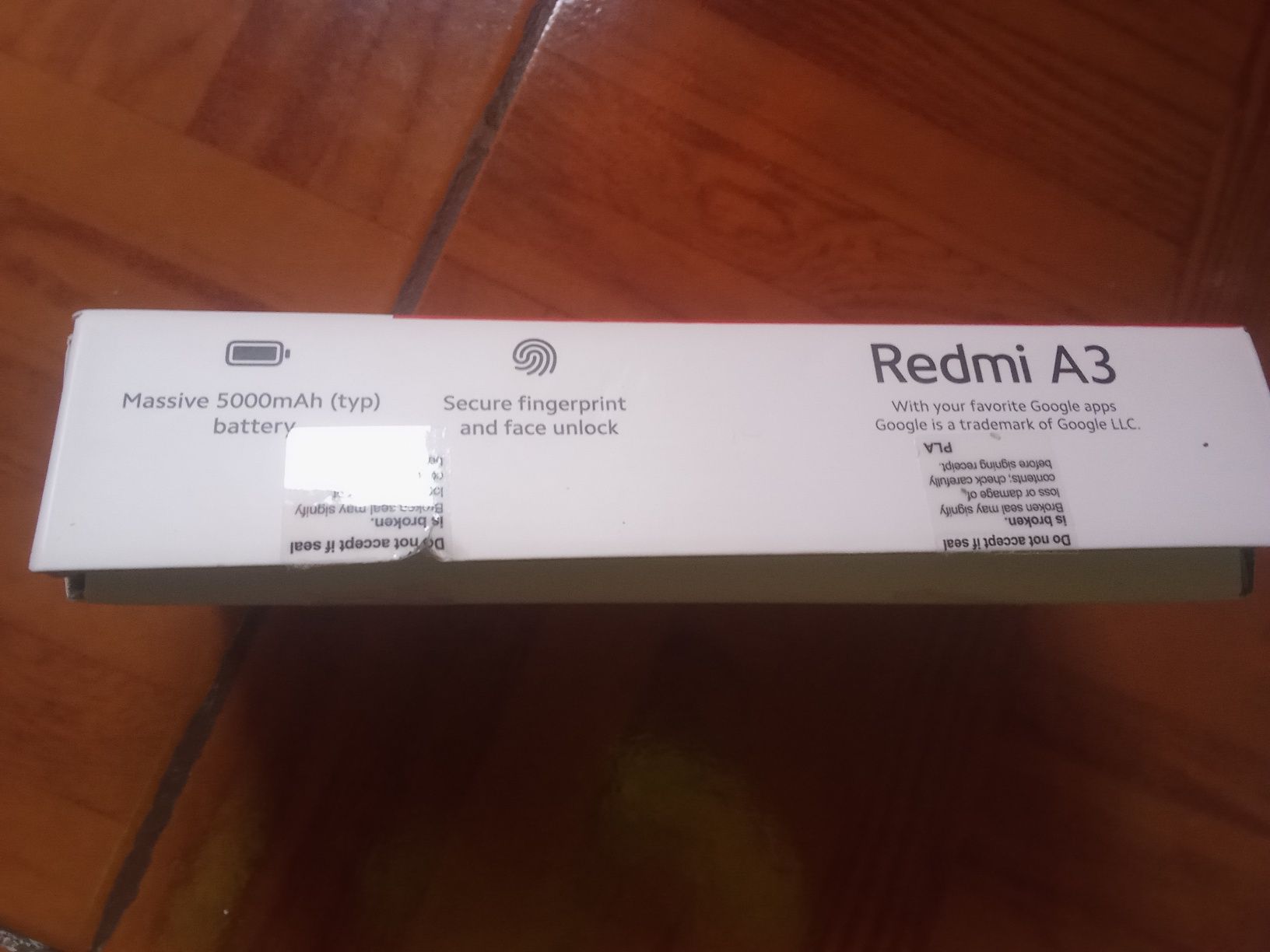 Vendo Telm redmi A3 novo em folha