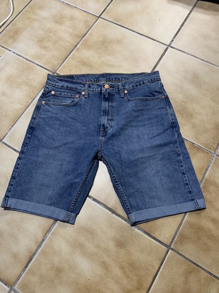 Шорти Levis оригінал нові джинсові унісекс casual літній плотні USA