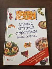 "Saladas, entradas e aperitivos muito originais" - Editora Interiores