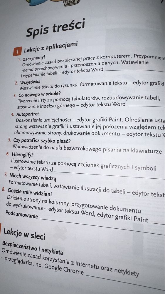 podręcznik informatyka kl 4szkola podstawowa