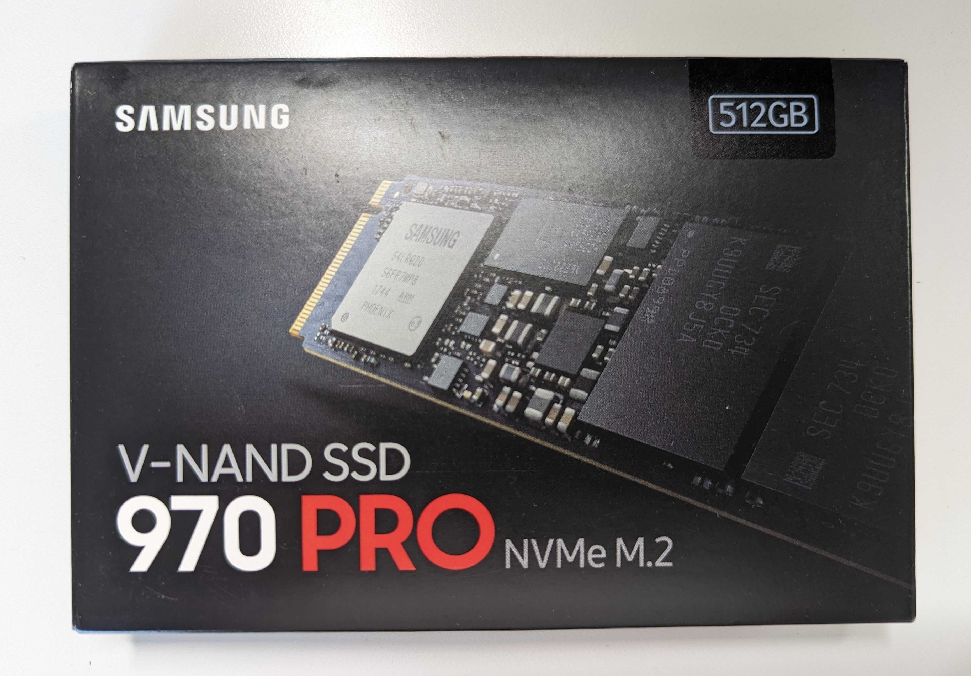 Disco SSD SAMSUNG 970 PRO M2 512GB (PCI-Express - 3500 MB/s)