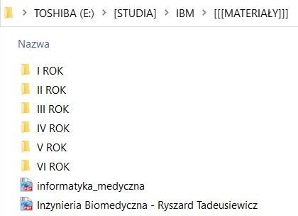 Inżynieria w medycynie - notatki ze studiów - inżynierka + magisterka