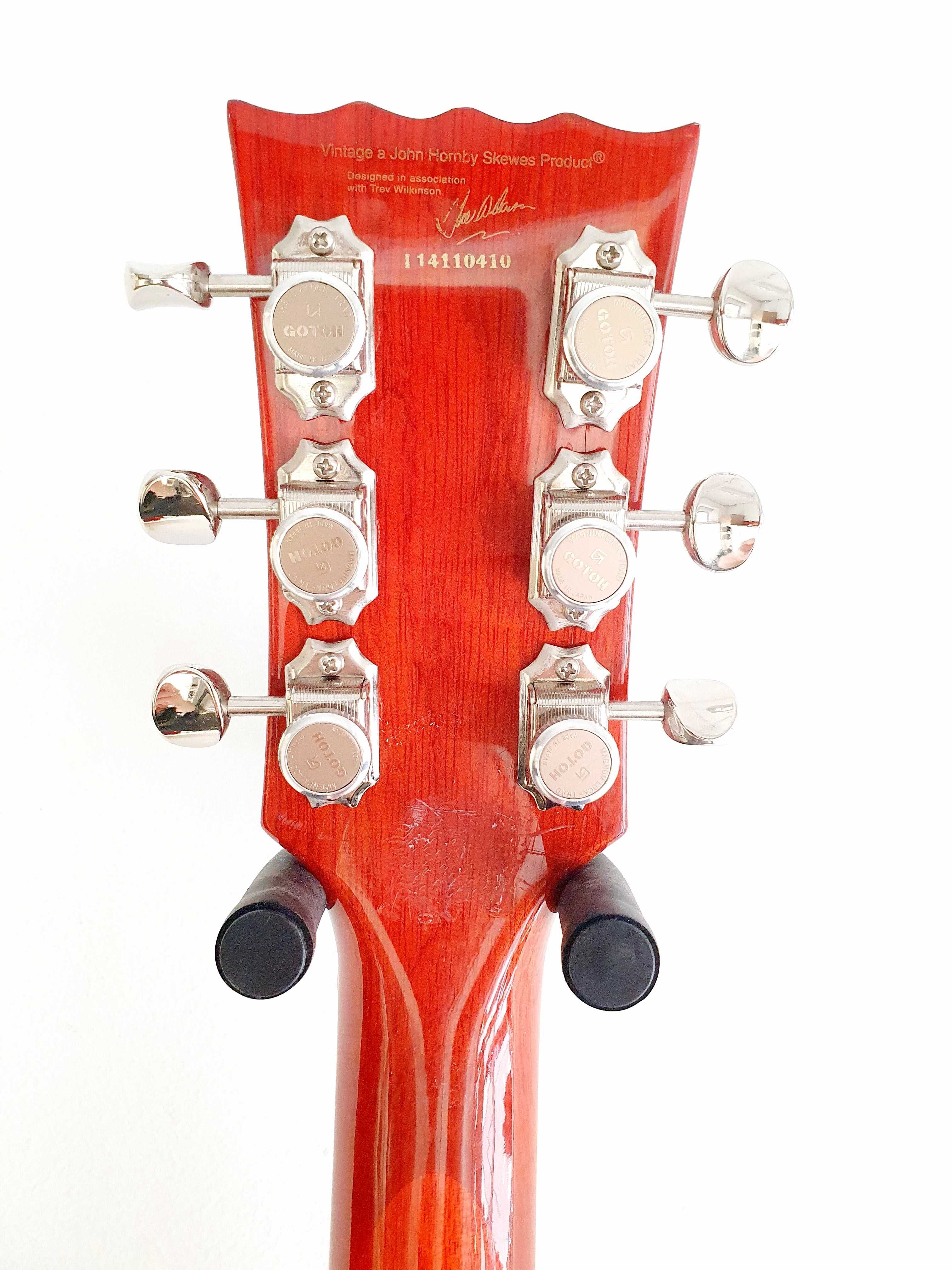 Gitara Elektryczna Vintage V100AFD Paradise + Hard Case /klucze Gotoh