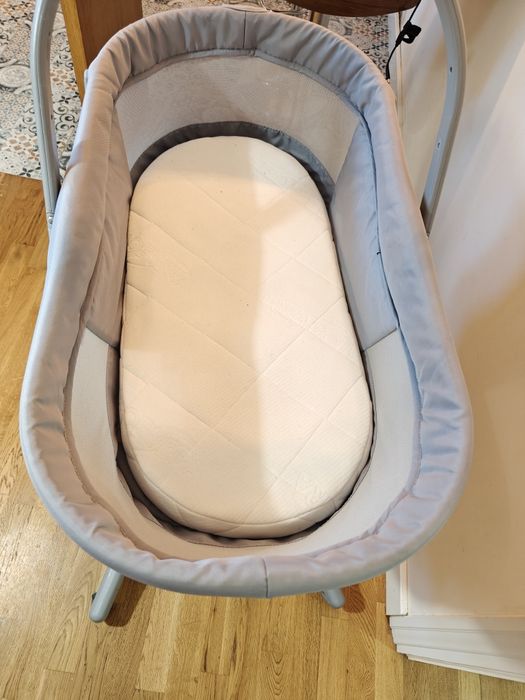 Chicco, Baby Hug 4in1 Air, kołyska, leżaczek, krzesełko, Titanium