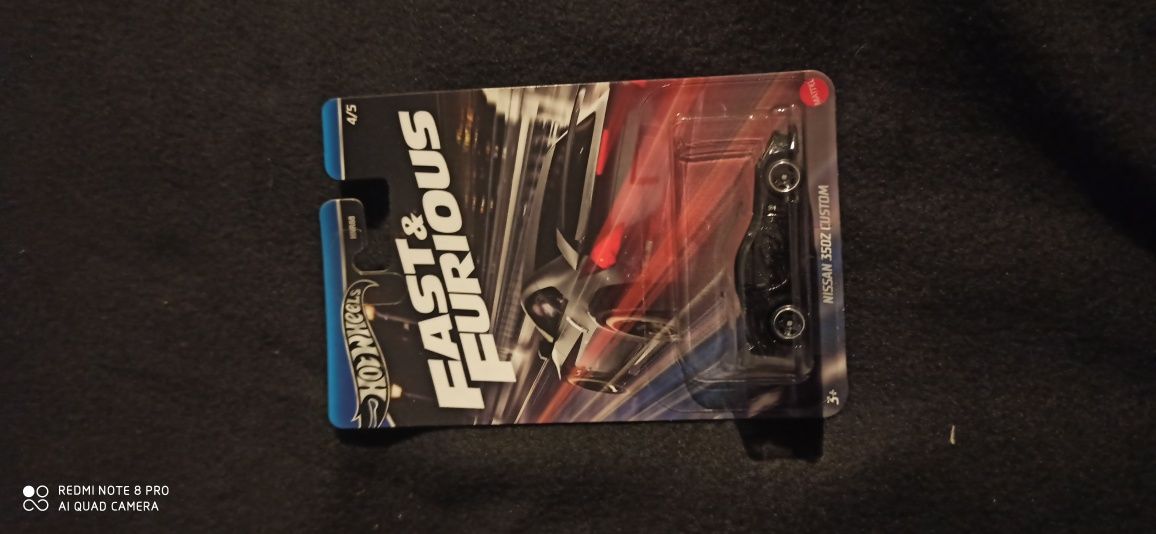 Hot wheels nissan 350z f&f