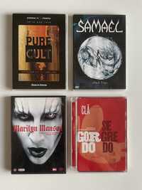 DVDs de Música - The Cult, Samael, Clã, Marilyn Manson