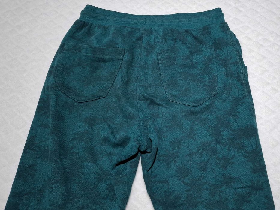 Spodnie dresowe, chłopięce, zielone, Smyk, 128 (Odzież)