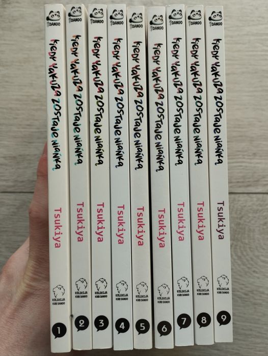 Kiedy Yakuza zostaje niańką tomy 1-9