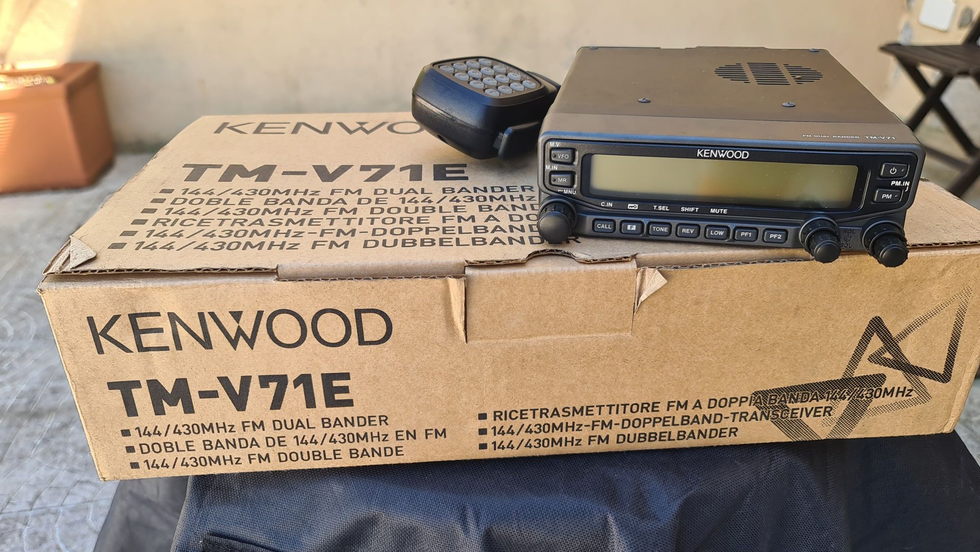 Kenwood TM V71 Rádio Amador