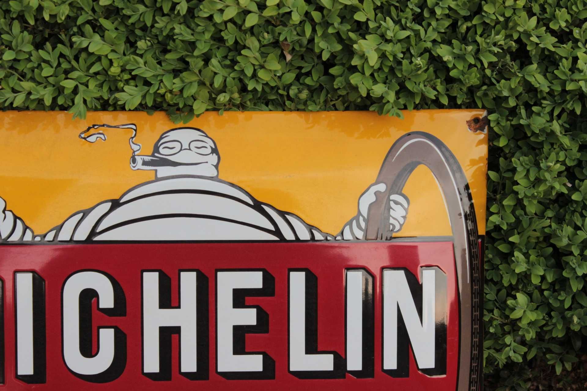 Michelin reklama szyld blacha emaliowana