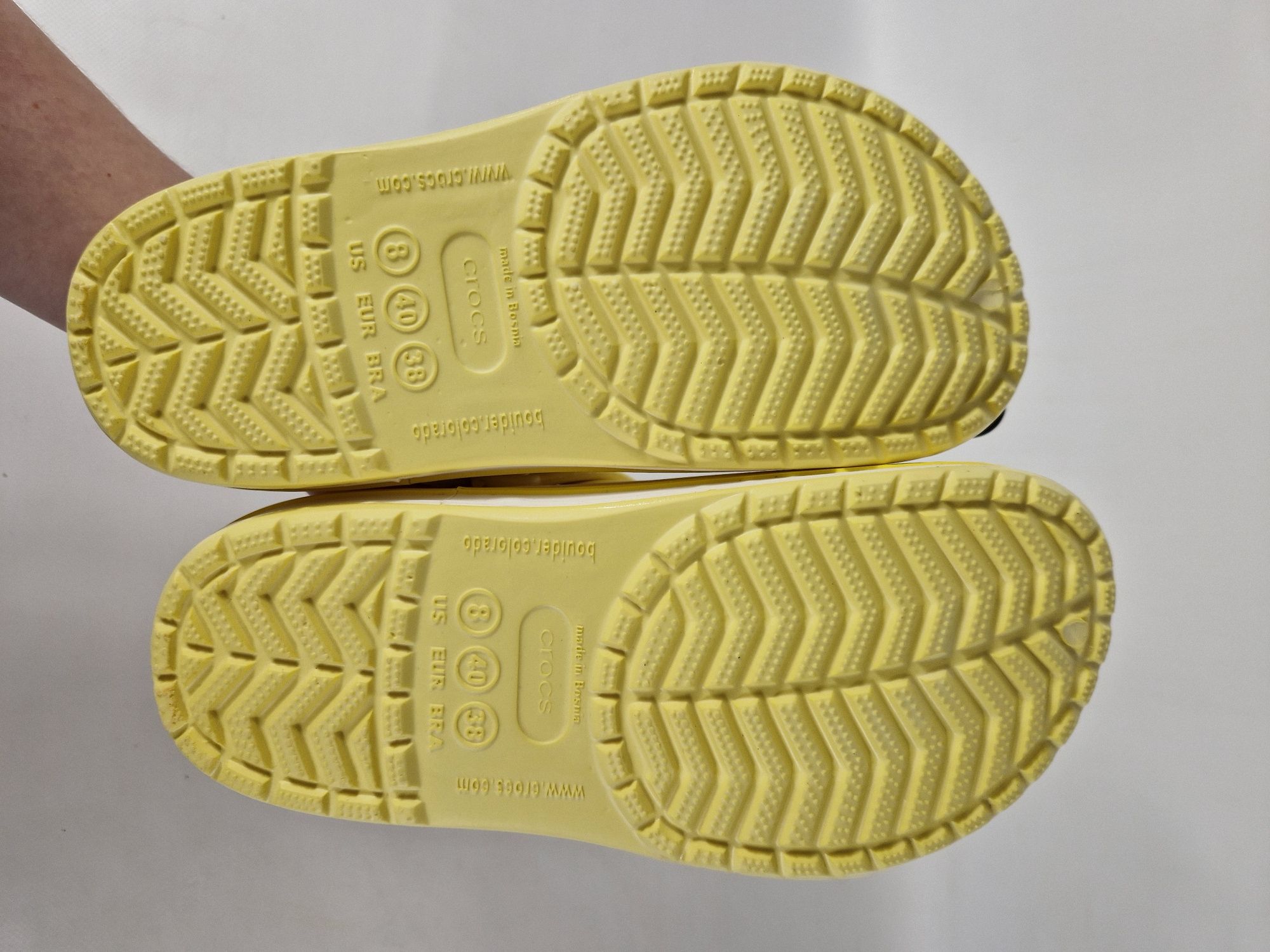 Крокси сабо жіночі Crocs BAYABAND Clog жовті оригінал крокс 35-36р
