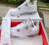Buty Jordan4 Retro Oreo Moda Obuwie sportowe.40