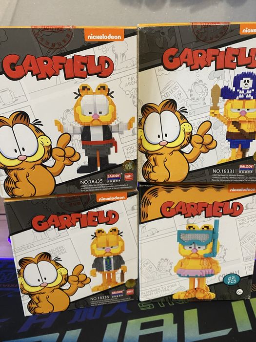 Lego Gatfield.Конструктор Гарфілд в коробці.