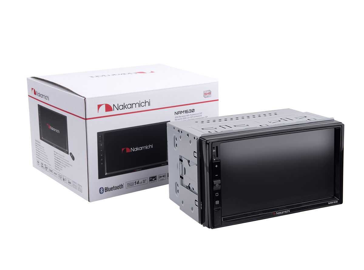 2DIN Автомагнитола Nakamichi NAK-NAM1630 DSP процессором звука