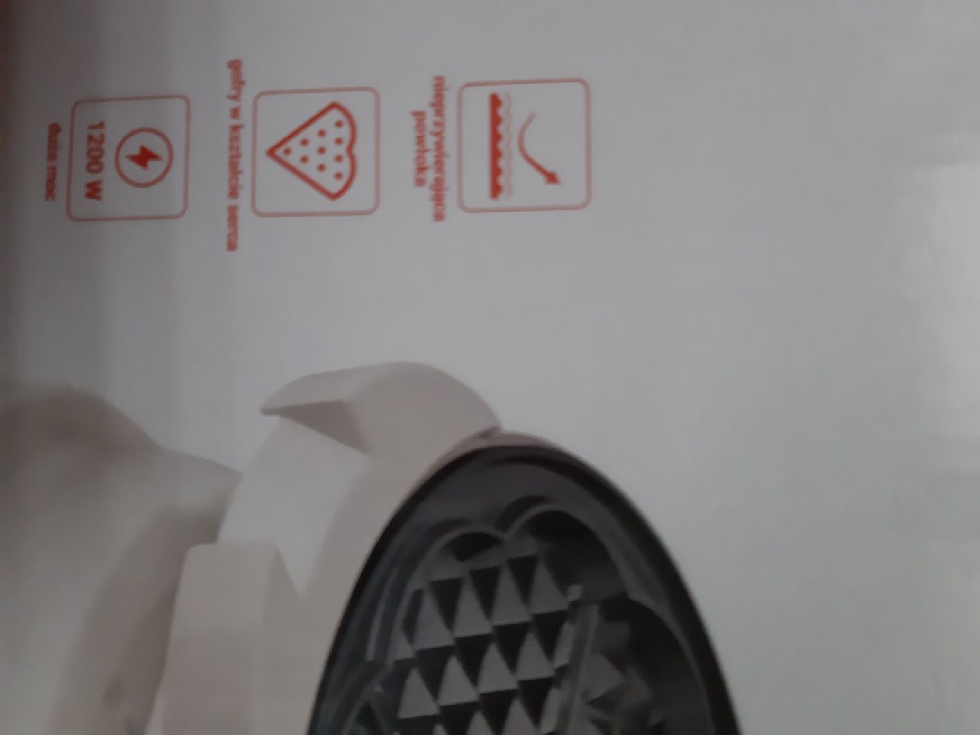 Gofrownica 1200 W nowa