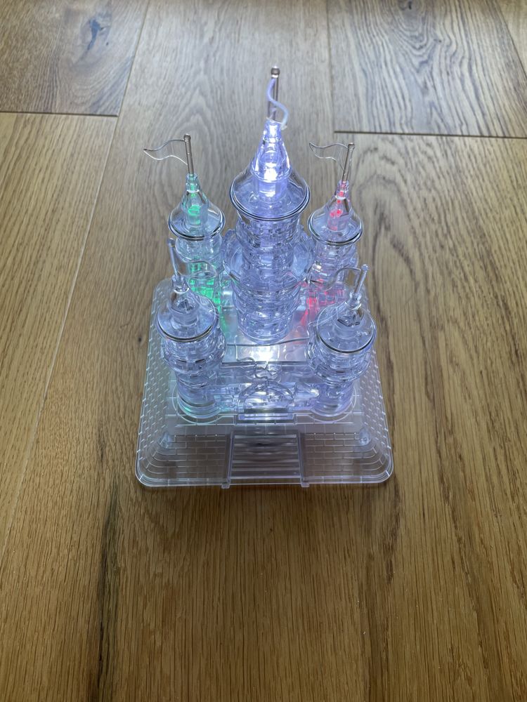 Zamek pałac Crystal Blocks puzzle 3d 105 elementów