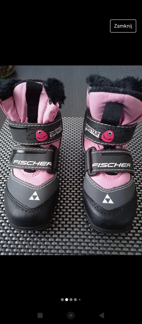 Buty Fischer Snowstar Pink, buty biegowe,buty do nart biegowych