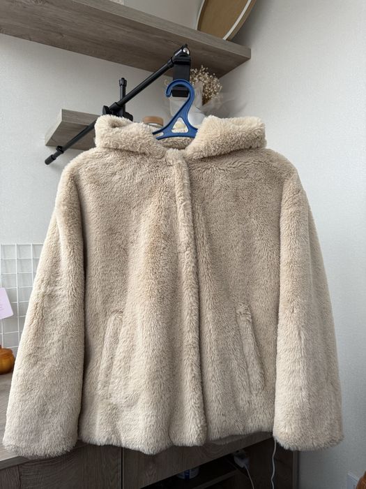 Еко шуба Zara бежева