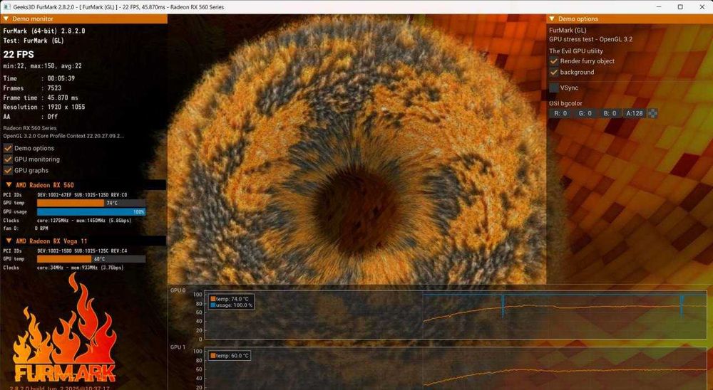 Acer Nitro 5 RX560 | Ryzen 5 2500U | 8GB RAM | 480GB SSD |Win 11 Pro