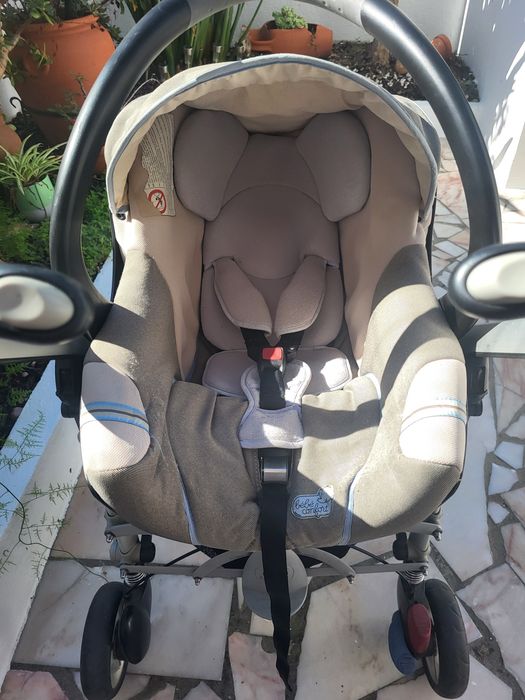 Conjunto carrinho de bebé