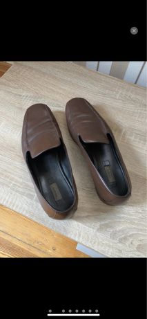 Prada кожаные мужские Макасины туфли