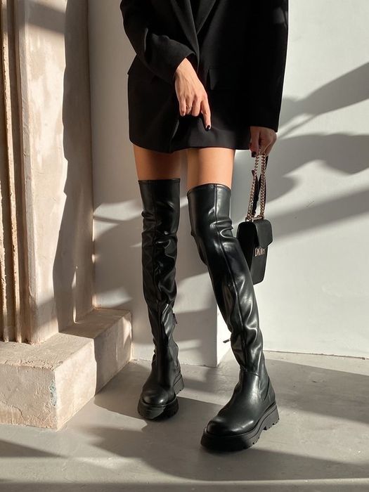 Сапоги-чулки ZARA