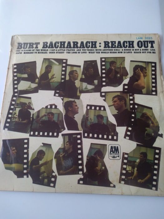 Disco vinil LP de Burt Bacharach : Reach Out