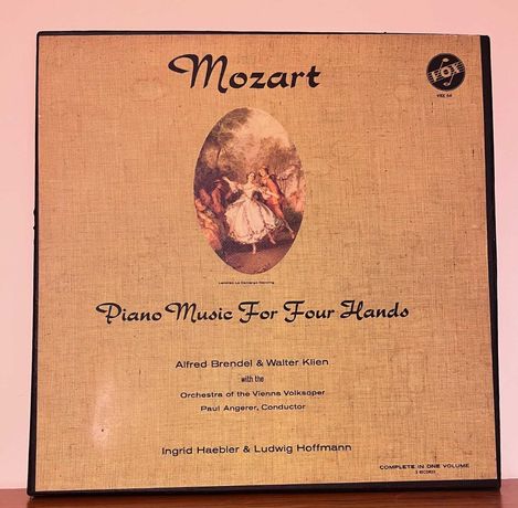 Mozart Piano Music for Four Hands 3xLP