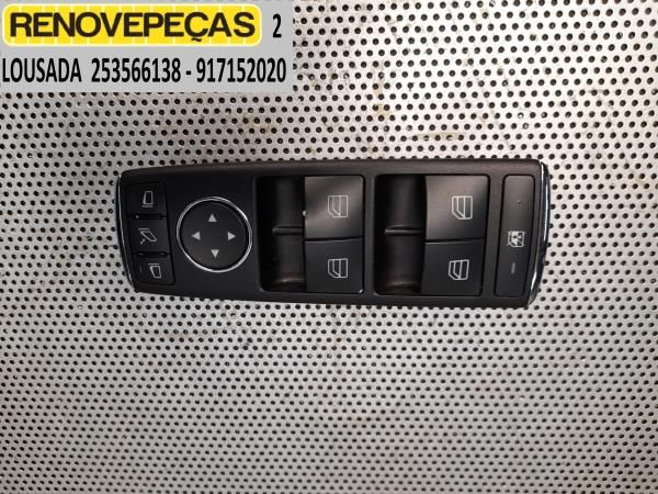 Comando / botão / interruptor vidros frente esquerdo MERCEDES-BENZ Cla