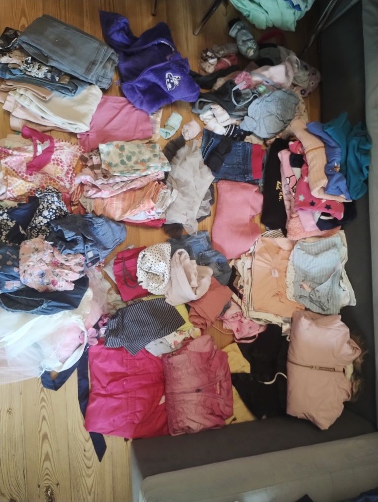 Duża paka dla dziewczynki r. 92