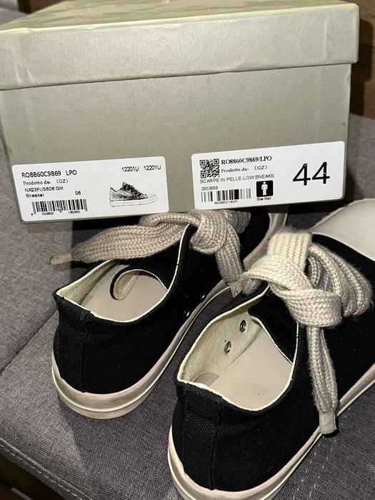 Rick owens ramones jumbo low