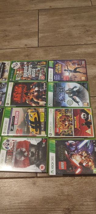Xbox 360 zestaw 17 najlepszych gier GTA Call Of Duty