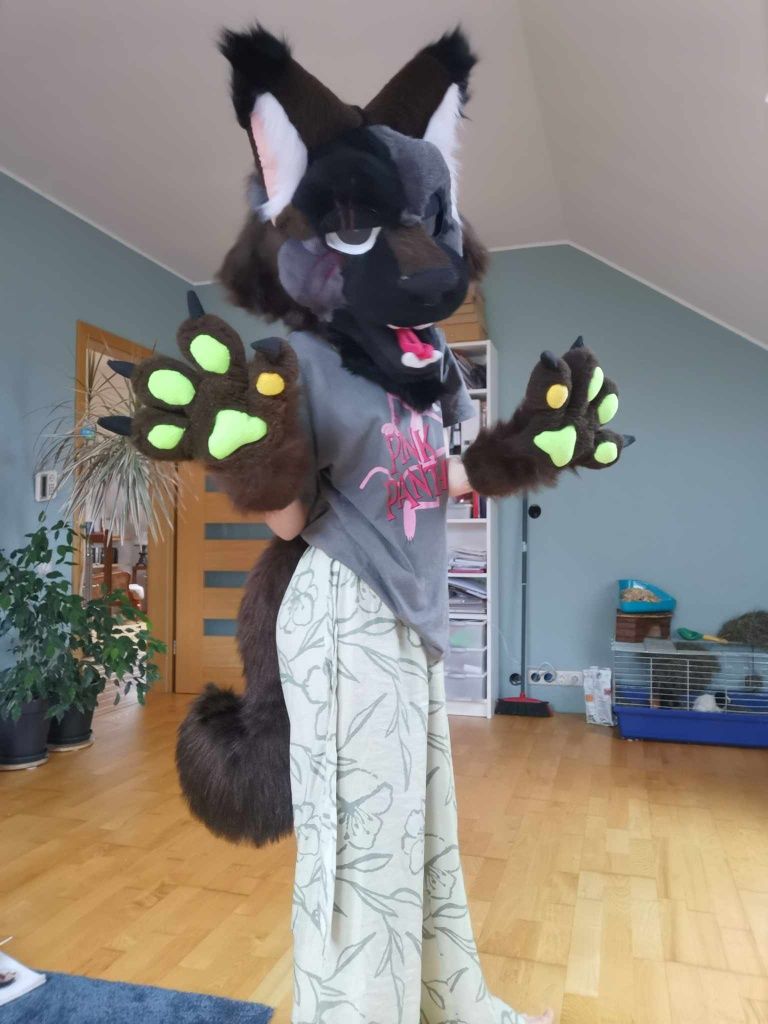 Furry, fursuit ryś