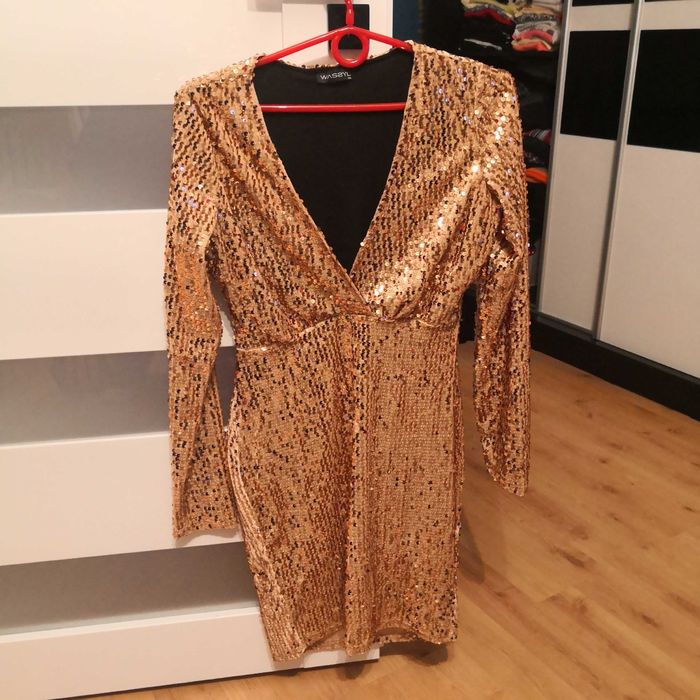 Nowa Sukienka karnawałowa Sylwestrowa rozmiar M