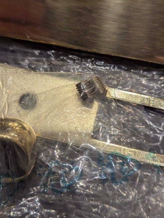 Дверна фурнітура PFS Pasini ручки відкривання з накладками Італійські