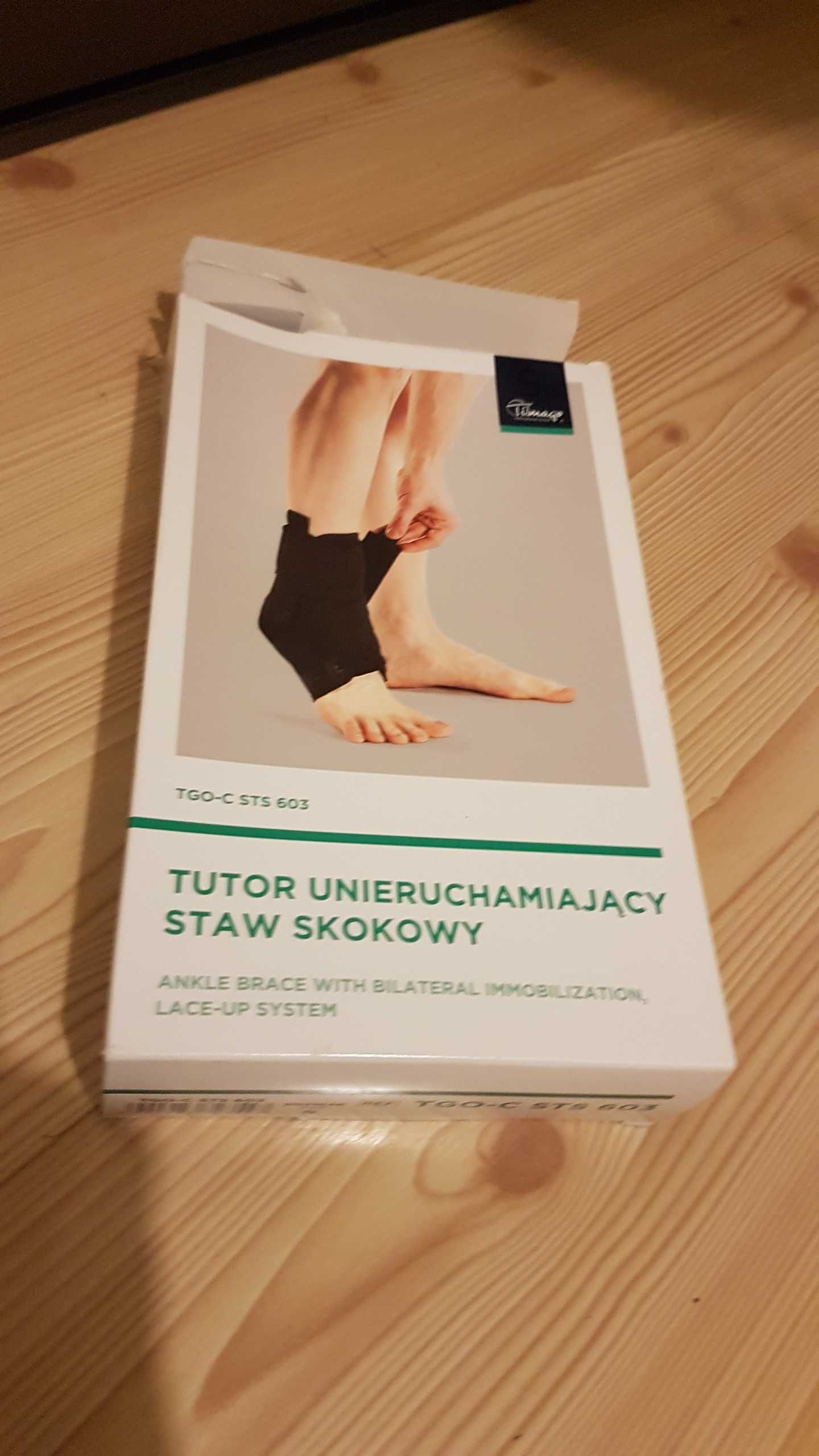 Tutor, opaska unieruchamiająca staw skokowy